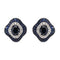 Boucles d'oreilles Boucles d'oreilles Or blanc Saphir, Saphirs, Diamant 58 Facettes 5056160CN