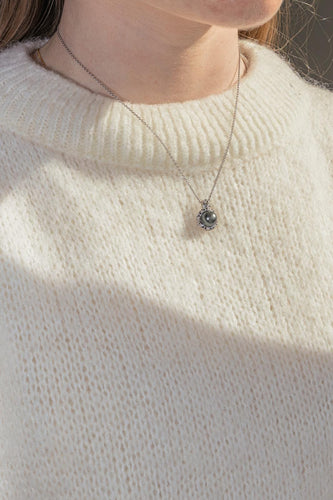 Collier Mauboussin Collier Caviar mon amour Or blanc Perle, Diamant, Diamant noir 58 Facettes 5092206CN