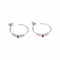 Boucles d'oreilles Mauboussin Boucles d'oreilles  Créoles  Capsule d'émotions Or blanc Rubis, Diamant 58 Facettes 5276258RV