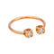 Bague 53 Dinh Van Bague Cube Or rose Diamant 58 Facettes 5276278RV