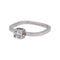 Bague 52 Dinh Van Bague Cube Or blanc Diamant, Vs 58 Facettes 5276279RV
