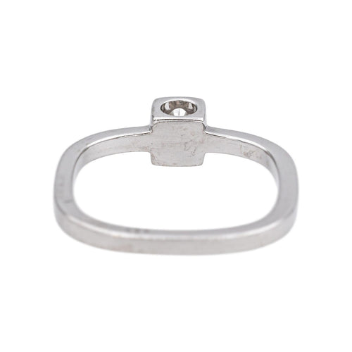 Bague 52 Dinh Van Bague Cube Or blanc Diamant, Vs 58 Facettes 5276279RV