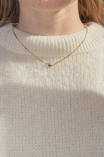 Collier Collier  Or jaune Saphir, Diamant 58 Facettes 5302916RV