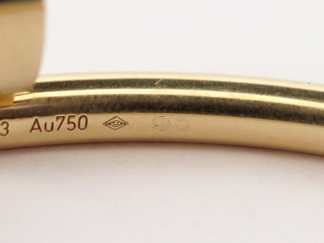Bracelet Cartier Juste un Clou - Bracelet classique en or jaune 18k, T15 58 Facettes 273321