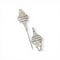 Art déco - Épingle à jabot en platine, or blanc et diamants 58 Facettes