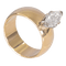 Bague Bague solitaire marquise 1,10 ct en or 14K (585) 58 Facettes AC77