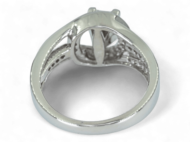 Bague 53 Bague en or 18K (750) avec diamants 1,26 ct (centre 0,70 ct) 58 Facettes AM98