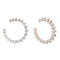 Boucles d'oreilles ALLURE - Boucles d'oreilles en or jaune 18K et diamants de laboratoire 58 Facettes UKA000065MM