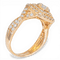 Bague 51 Bague en or jaune 585 - Diamant naturel 0,85 ct 58 Facettes AS18