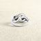 Bague 56 Pomellato Catene - Bague en or blanc et diamants 58 Facettes OC-61E00519