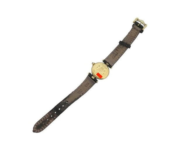 Montre Cartier Must Vendôme - Montre femme quartz vermeil 24 mm 58 Facettes 274201