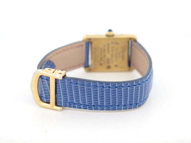 Montre Cartier Must Tank - Montre quartz femme 28 mm en vermeil 58 Facettes 274177