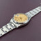 Montre Rolex Oysterdate Precision 6694 - Montre en acier cadran Gold Linen 58 Facettes 061