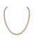 Collier Collier choker - Perles de culture Akoya et anneaux en or jaune 18K 58 Facettes Art valo