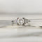 Bague 57 Bague Art déco en platine et diamants 58 Facettes 252
