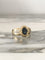 Bague 53.5 Bague en or jaune 18K saphir et diamants 58 Facettes 253