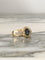 Bague 53.5 Bague en or jaune 18K saphir et diamants 58 Facettes 253