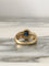 Bague 53.5 Bague en or jaune 18K saphir et diamants 58 Facettes 253