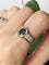 Bague 53.5 Bague en or jaune 18K saphir et diamants 58 Facettes 253