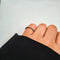 Bague 48 Alliance - Bague en or blanc 18 carats et diamants 58 Facettes Alliance #2723