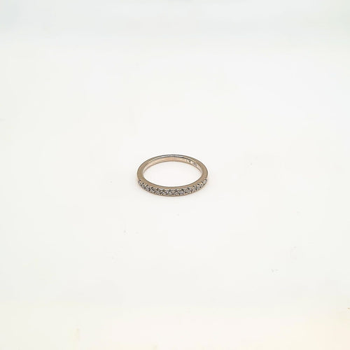 Bague 48 Alliance - Bague en or blanc 18 carats et diamants 58 Facettes Alliance #2723