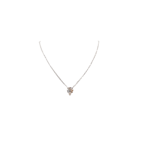 Collier Collier en or blanc 18 carats et diamant 1,31 ct 58 Facettes Collier #4950