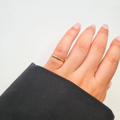 Bague 47.5 Alliance - Bague en or jaune 18 carats 58 Facettes Alliance #5004