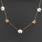 Collier Cartier Caresse d'Orchidées - Collier en or jaune 18 k, nacre et diamants 58 Facettes CRT2698