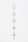 Bracelet Van Cleef & Arpels Alhambra - Bracelet 5 motifs en or blanc 18k et nacre 58 Facettes 2690