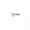 Bague 49 Bague solitaire - Or gris 18K et diamants taille ovale 58 Facettes REF2537-304CF