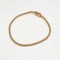 Rivière de diamants en or rose 18 carats 58 Facettes Bracelet #4995