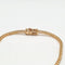Rivière de diamants en or rose 18 carats 58 Facettes Bracelet #4995