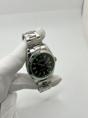 Montre Rolex Milgauss - Montre automatique en acier 40 mm, réf. 116400GV 58 Facettes 1811