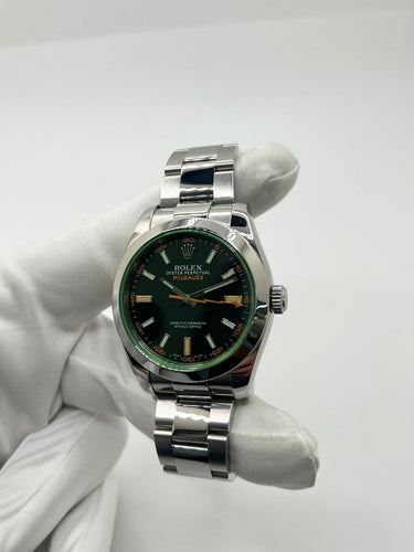 Montre Rolex Milgauss - Montre automatique en acier 40 mm, réf. 116400GV 58 Facettes 1811