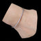 Bracelet Bracelet jonc ovale ouvrant en or blanc 18 carats et diamants 58 Facettes JB20212