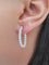 Boucles d'oreilles Boucles d'oreilles en or blanc 18 carats et diamants 58 Facettes BO #4997