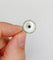 Pendentif Pendentif cible Art déco en or 18k et platine, nacre et saphir 58 Facettes A06912