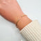 Bracelet Bracelet jonc - or rose 18 carats et diamants 58 Facettes Jonc #5003