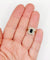 Bague 50 Bague pompadour vintage en or 18k, saphir 0,80 ct et diamants 58 Facettes A06961