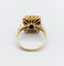 Bague 50 Bague pompadour vintage en or 18k, saphir 0,80 ct et diamants 58 Facettes A06961