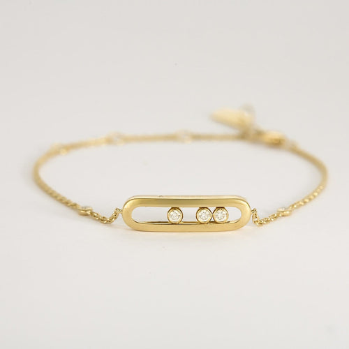 Bracelet Messika - Baby Move Classique Bracelet Move en Or jaune et diamants 58 Facettes 58FC48-2