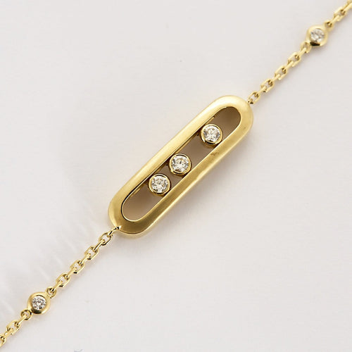 Bracelet Messika - Baby Move Classique Bracelet Move en Or jaune et diamants 58 Facettes 58FC48-2