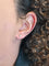 Boucles d'oreilles Boucles d'oreilles en or jaune 18 carats et diamants 58 Facettes BO #5014