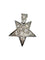 Pendentif Pendentif étoile en or blanc 18K et diamants 0,60 ct 58 Facettes 1815