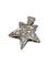 Pendentif Pendentif étoile en or blanc 18K et diamants 0,60 ct 58 Facettes 1815