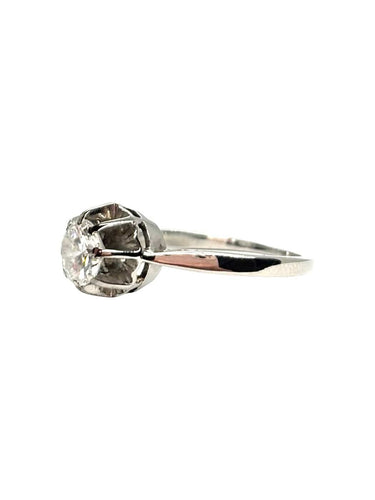 Bague 52 Solitaire - Bague en platine 950 et diamant 0,85 ct 58 Facettes 1775