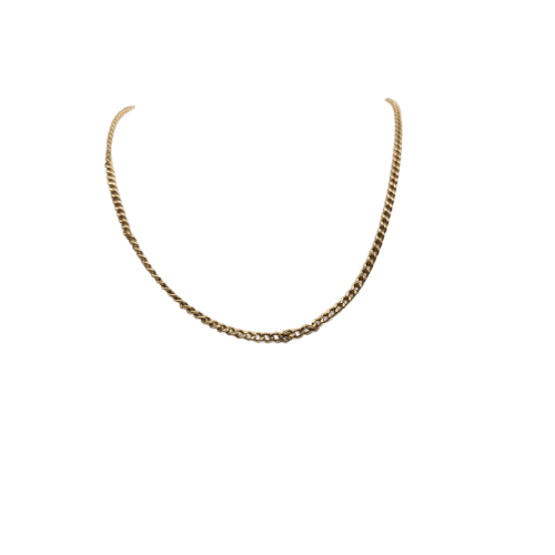 Collier Chaîne en or jaune 18 carats - 60 cm 58 Facettes Chaine  #4989