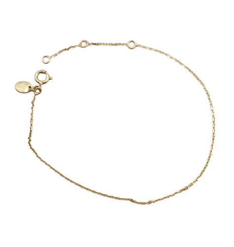 Bracelet Bracelet gourmette enfant en or 18k 58 Facettes A06966