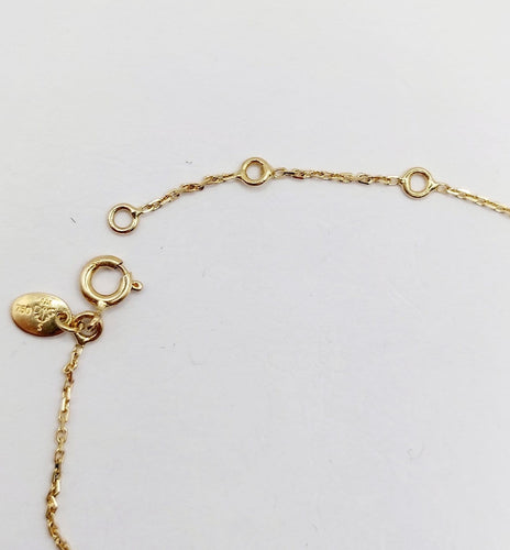 Bracelet Bracelet gourmette enfant en or 18k 58 Facettes A06966