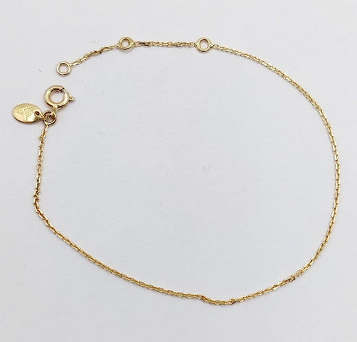 Bracelet Bracelet gourmette enfant en or 18k 58 Facettes A06966
